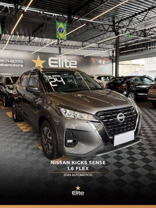 NISSAN KICKS 1.6 16V FLEXSTART SENSE XTRONIC NISSAN KICKS 1.6 16V FLEXSTART SENSE XTRONIC